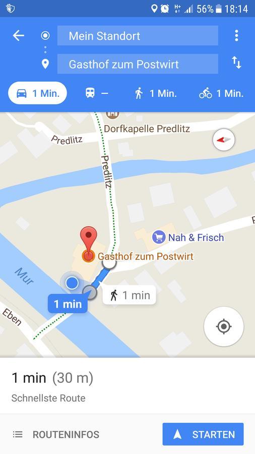 Gasthof Zum Postwirt Predlitz Eksteriør bilde